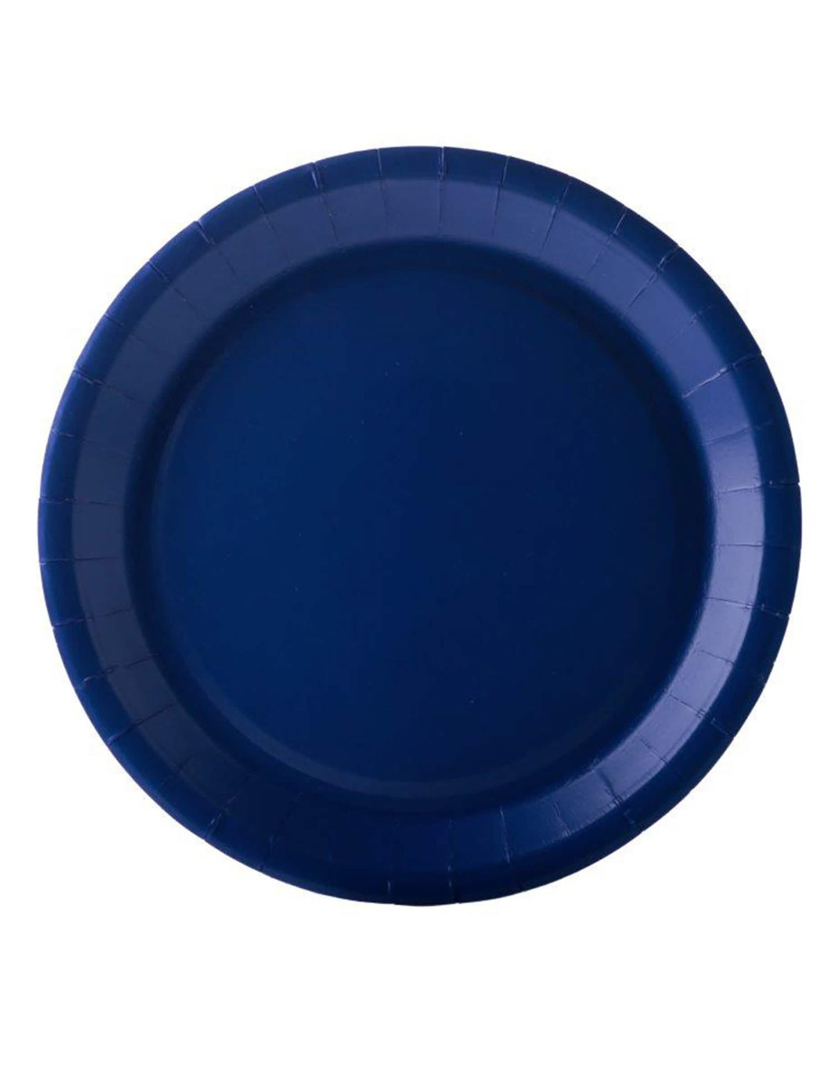 platos de cartón azul marino para fiesta