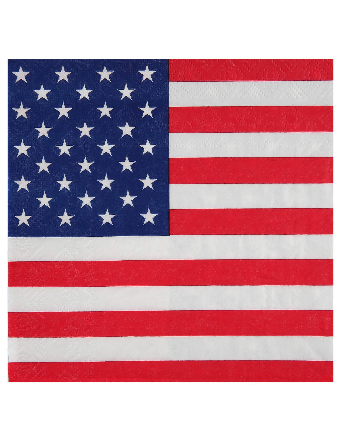 servilletas de papel América bandera usa rojo blanco y azul