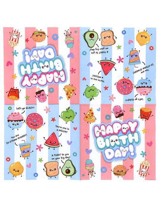20 Servilletas Kawaï Party 33 x 33 cm