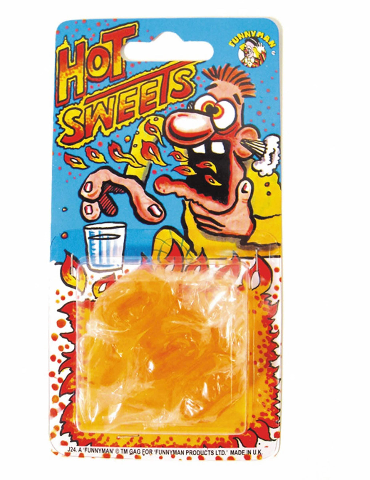 caramelos humorísticos picantes bromas y trucos para adulto naranja