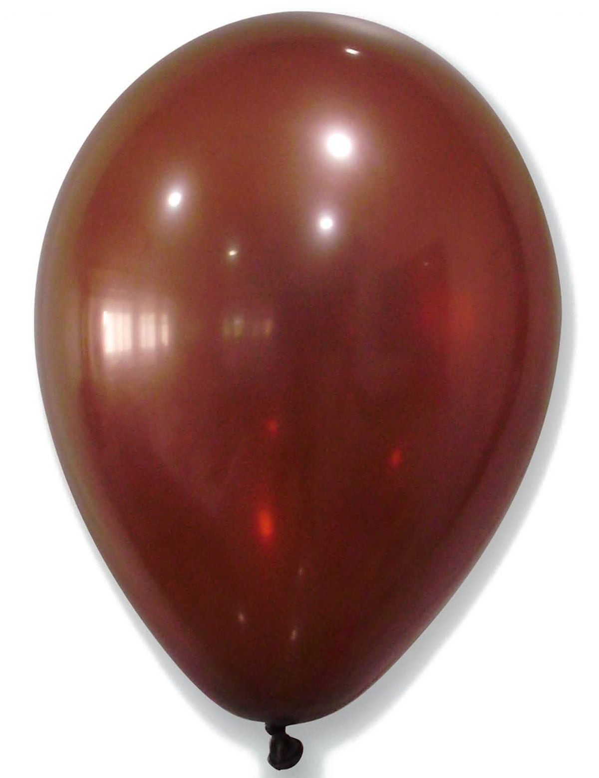 globos marrón metalizados para decoración de fiesta