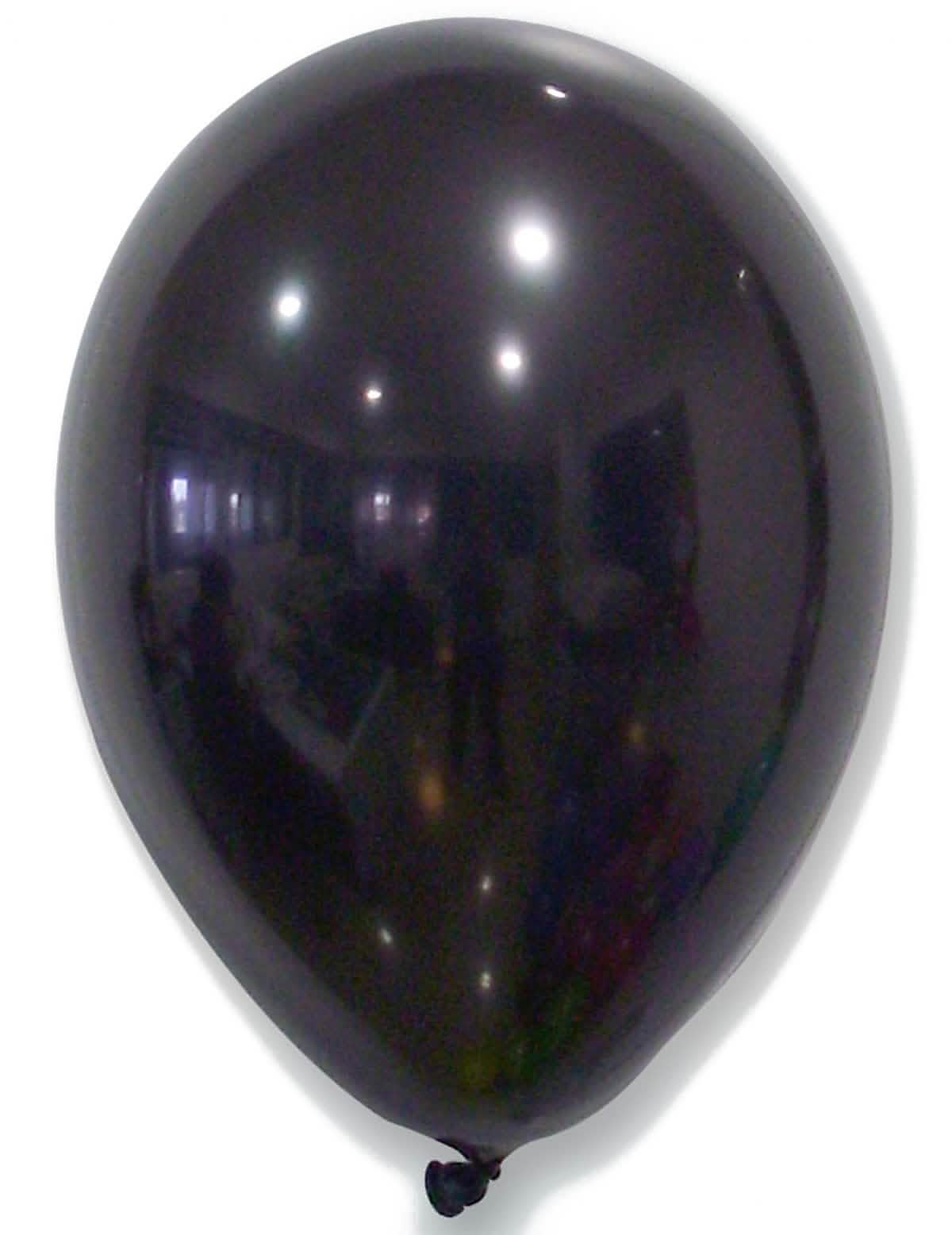 globos negros para decoración lote de 50