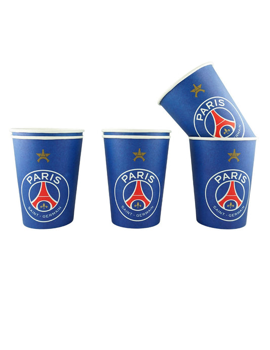 6 Vasos de cartón PSG™ 25 cl