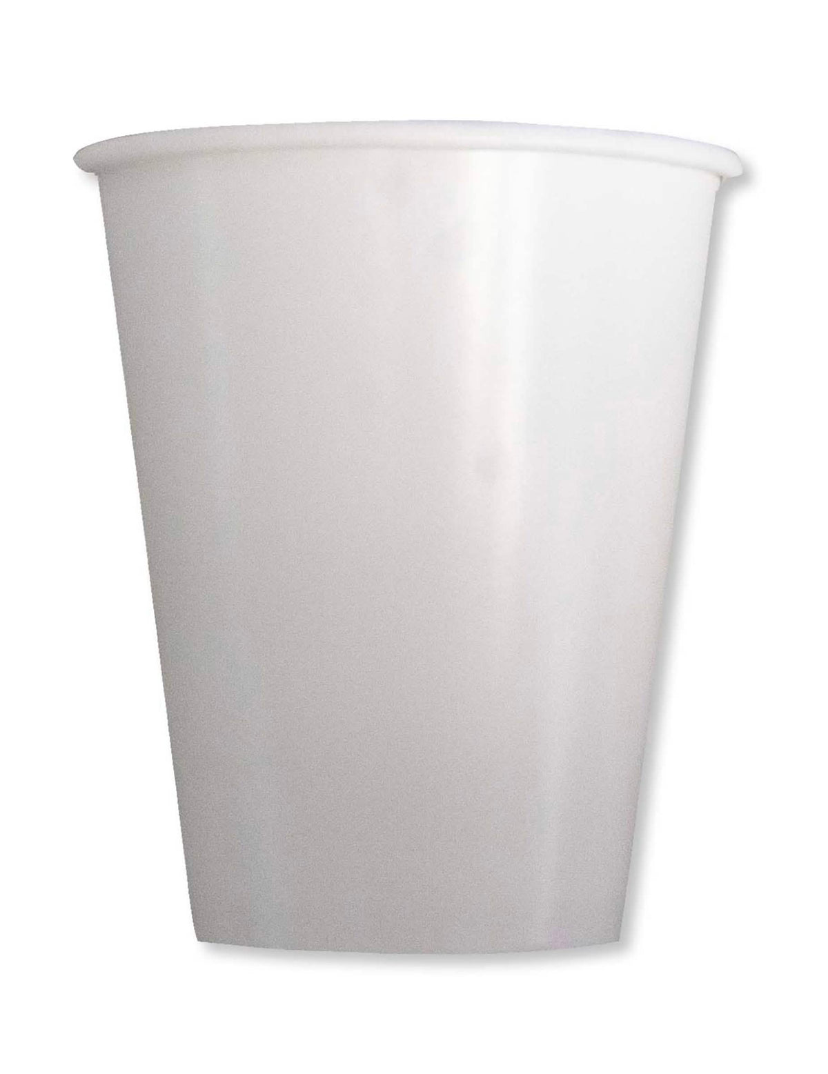 Vasos de cartón para fiesta marfil compostables