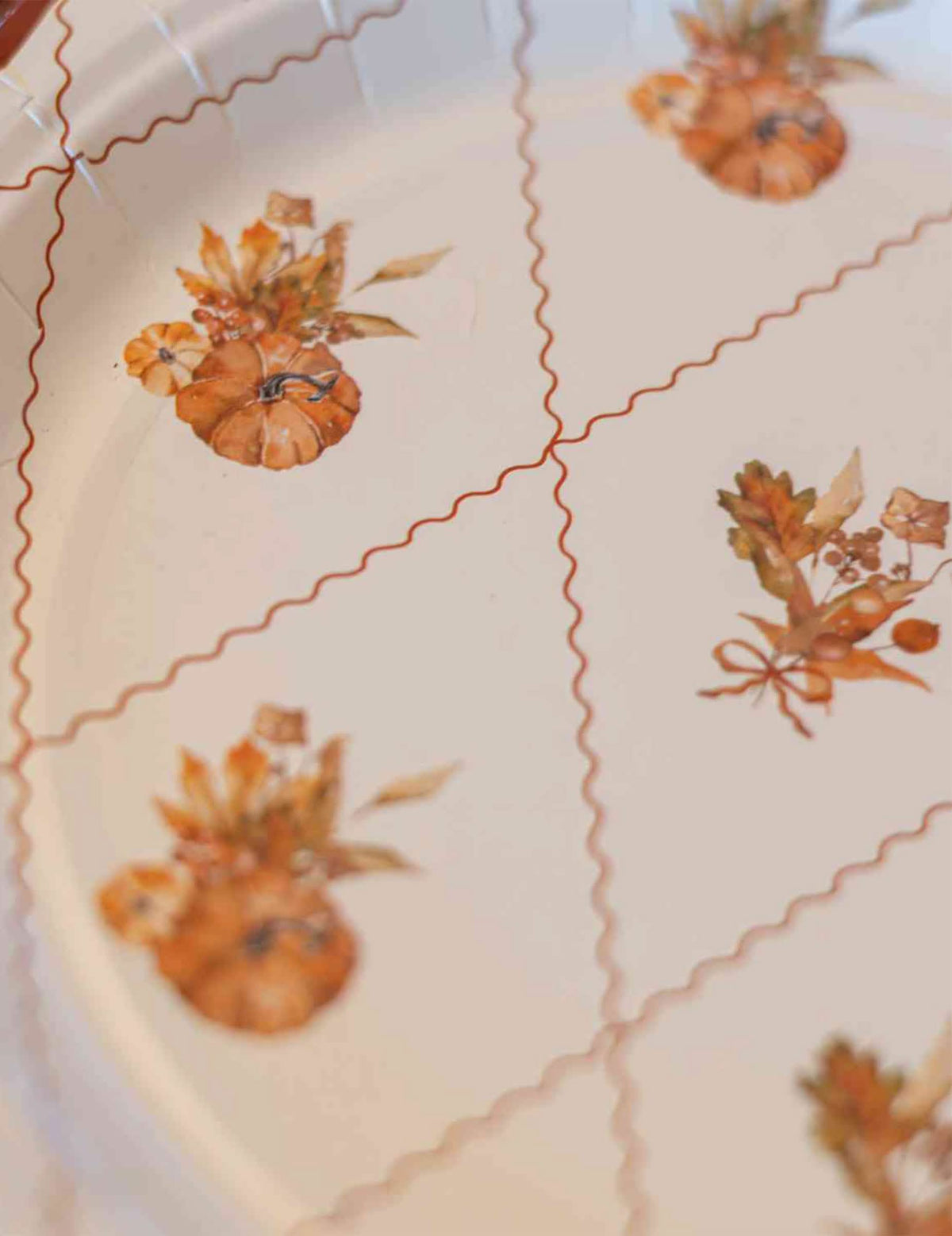 8 Platos pequeños de cartón Cottage Living 18 cm
