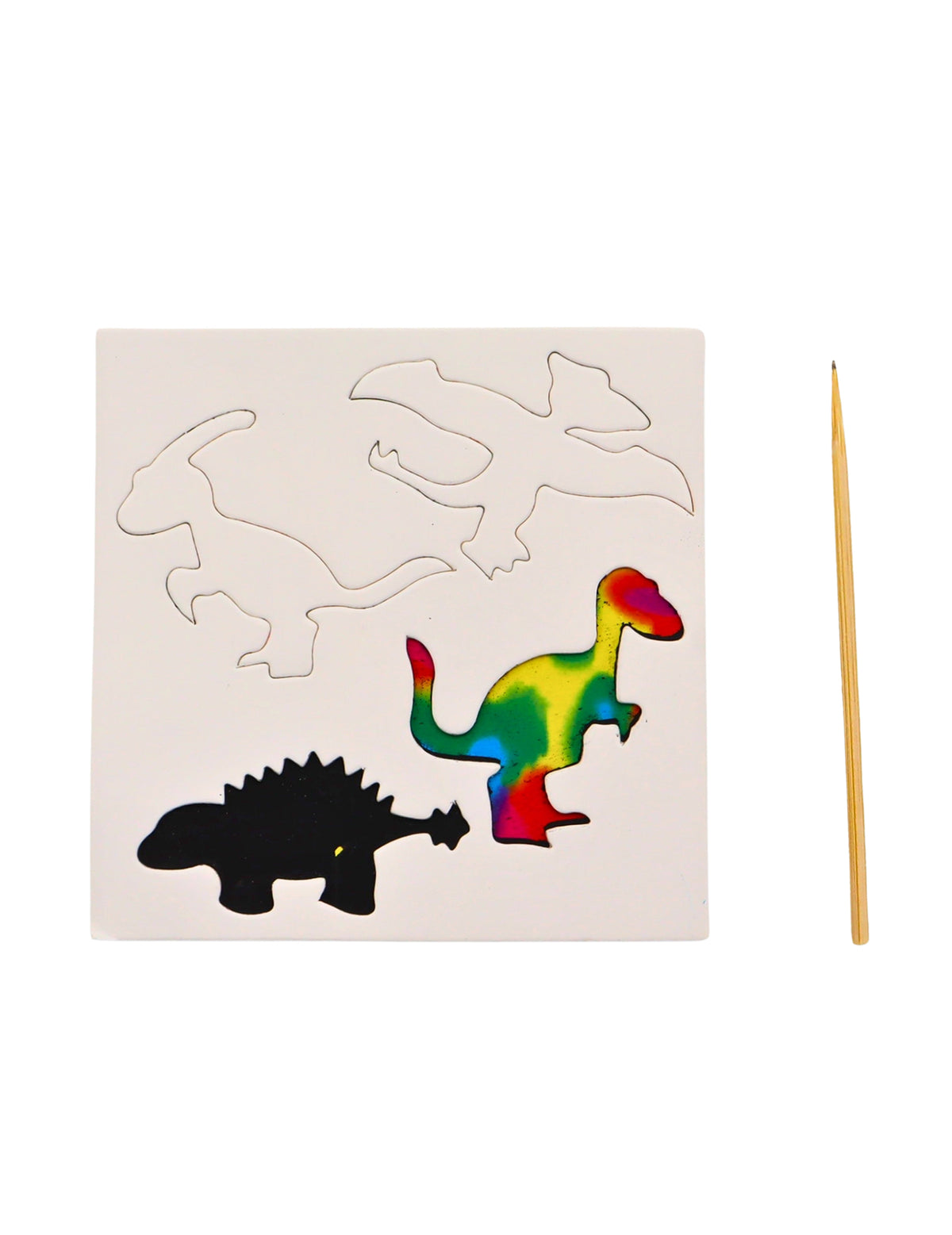 Álbum de colorear mágico dinosaurio