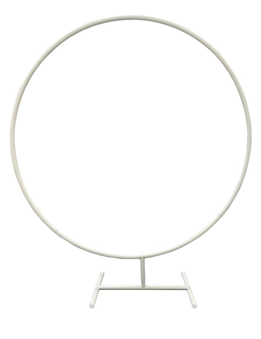 Vue de face de l'arche cercle décoration pour fête