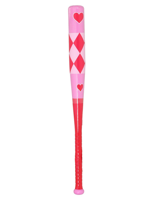 Bate rosa con corazón 73 cm