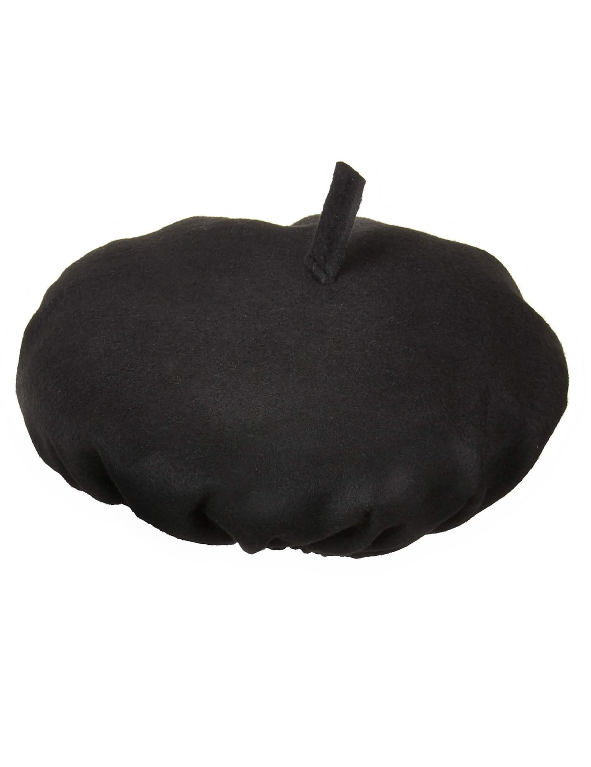 Vue de dessus du béret traditionnel