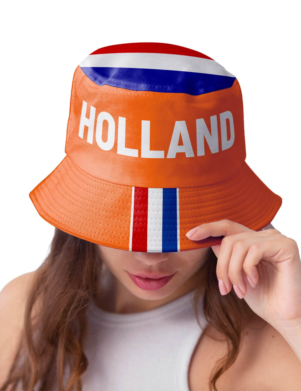 Gorro de pescador hincha Países Bajos adulto