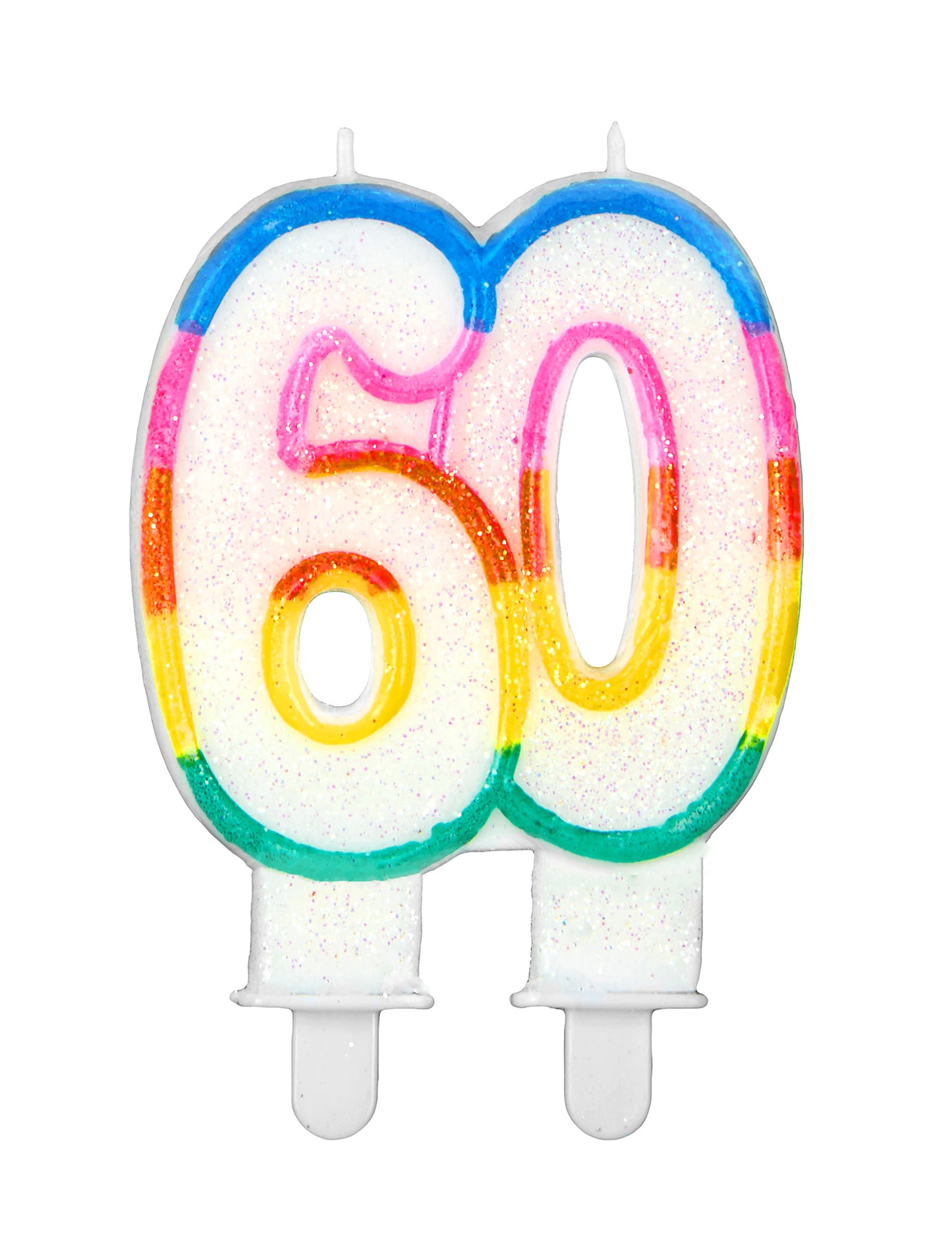 Vela de cumpleaños cifra 60