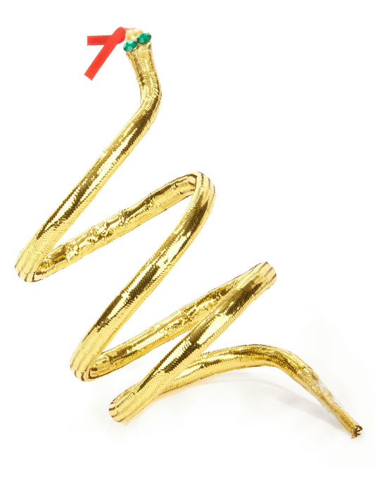 Brazalete serpiente dorado
