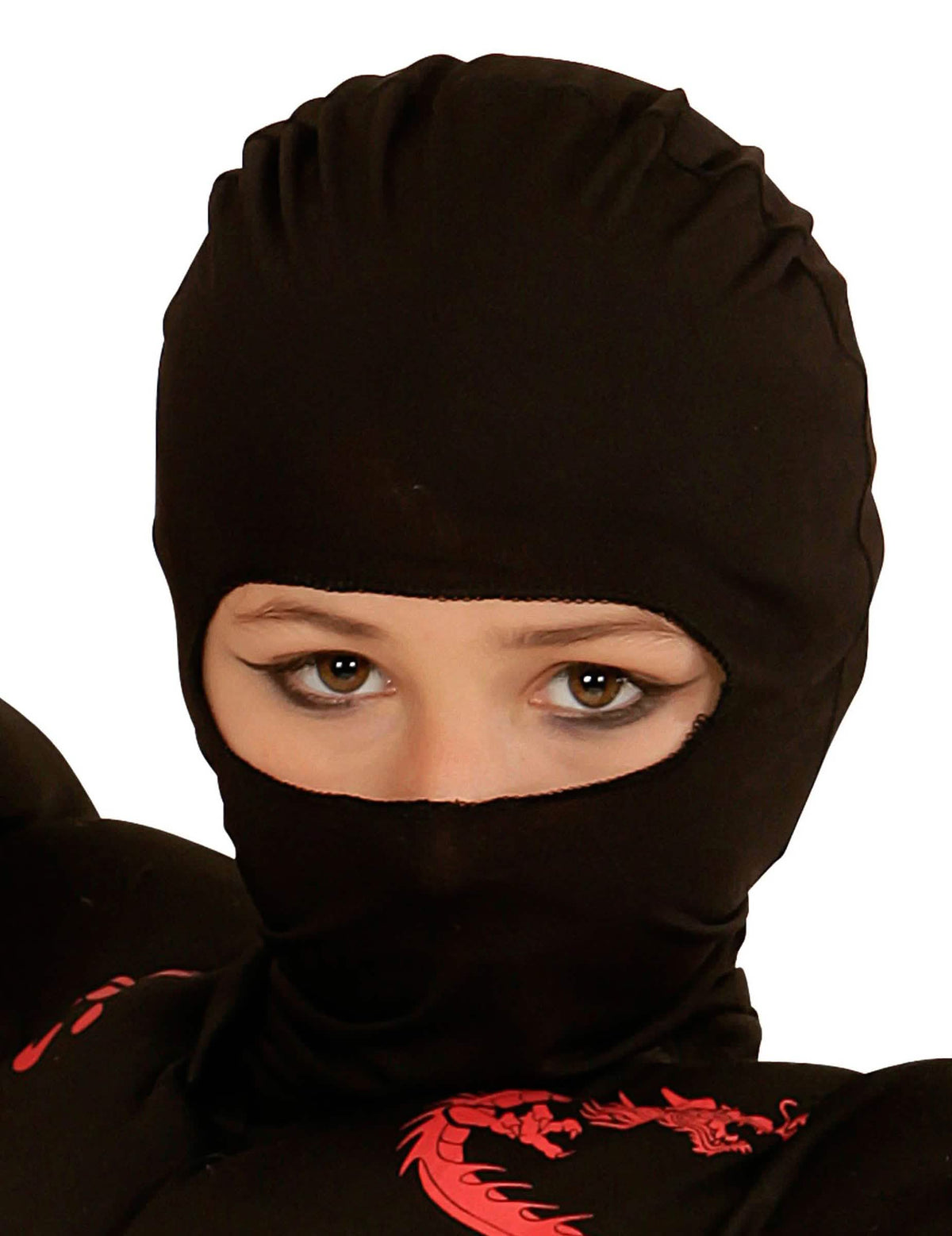 Cagoule ninja para niño negra