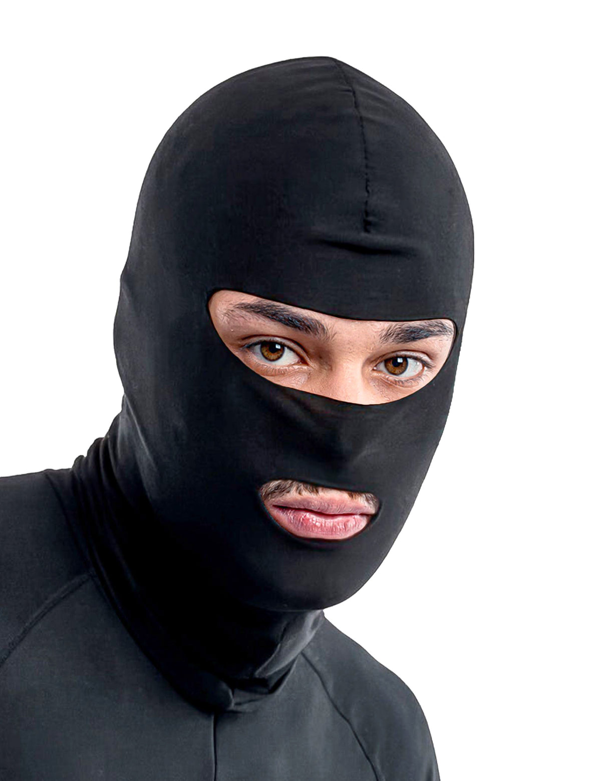 Pasamontañas negro adulto
