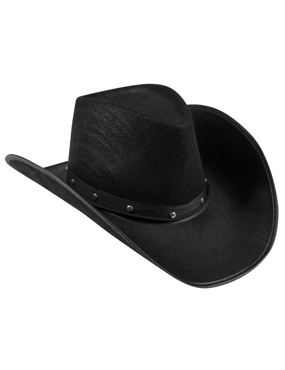 Sombrero vaquero negro para adulto