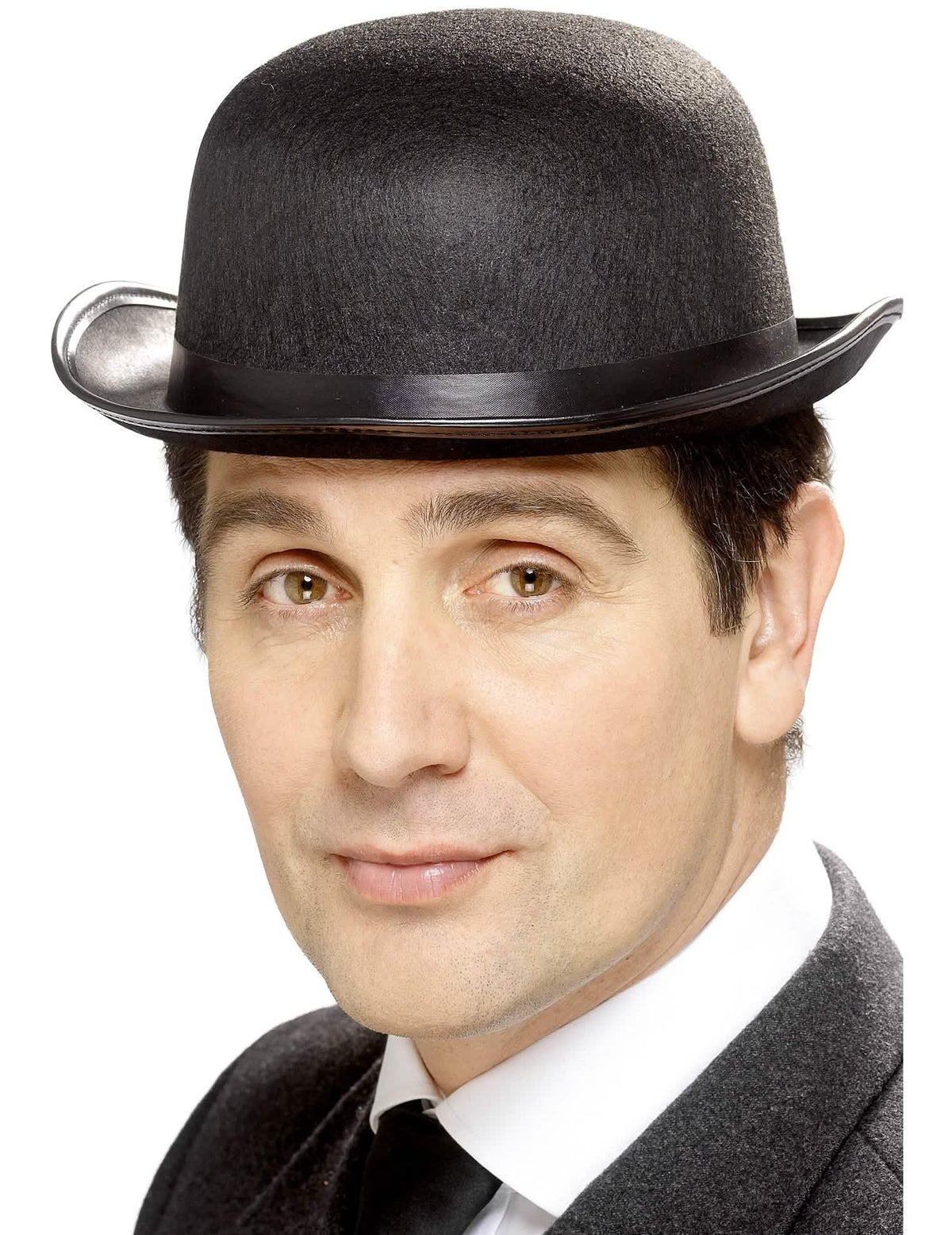 Sombrero hongo para adulto negro