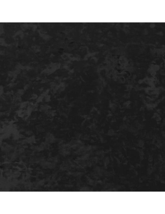 Camino de mesa efecto terciopelo negro brillante 28 cm x 3 m