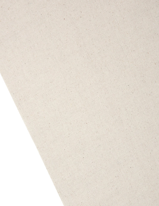 Détail du tissage du chemin de table lin pour fête effet naturel