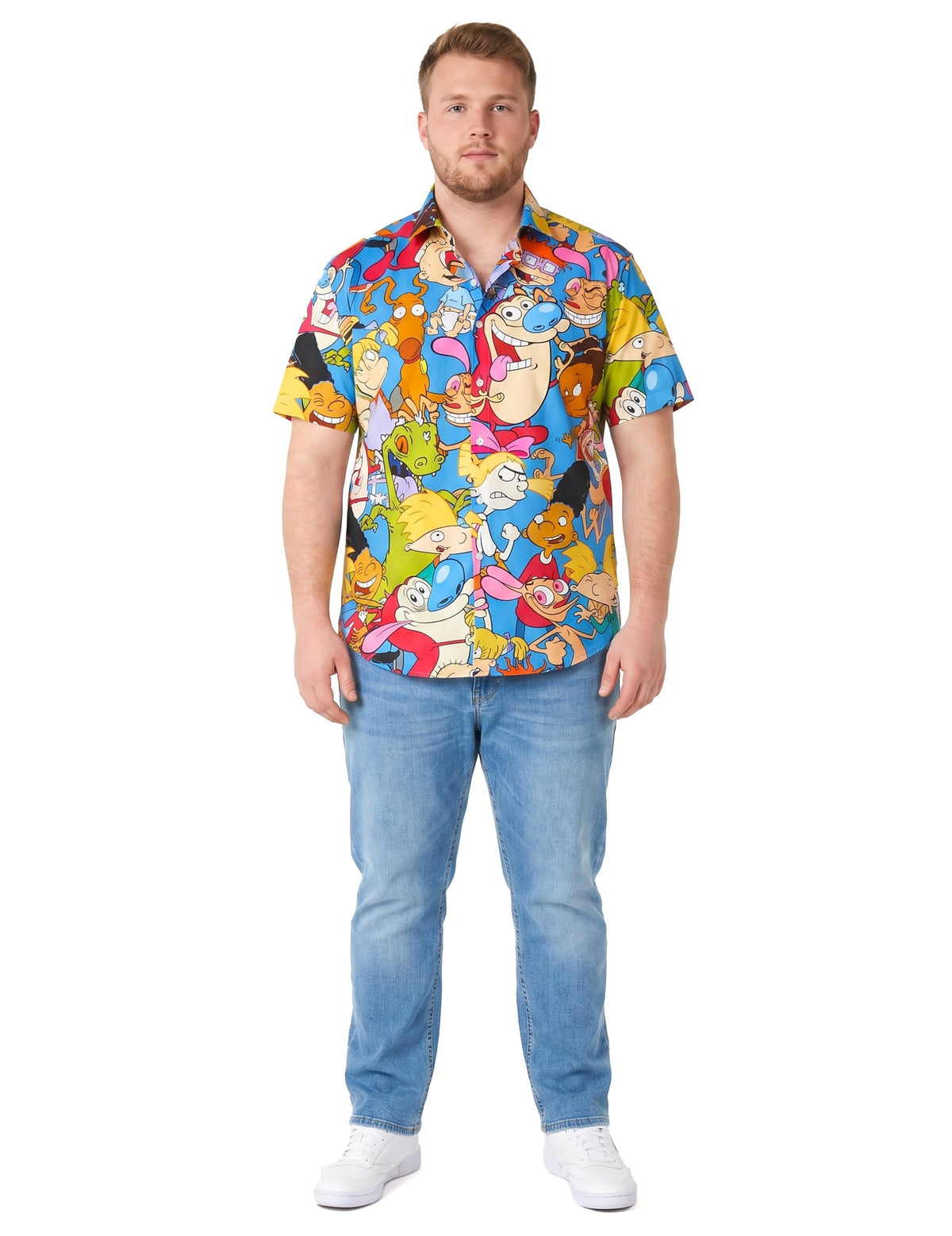 Camisa de dibujos animados de los 90's Opposuits™ adulto
