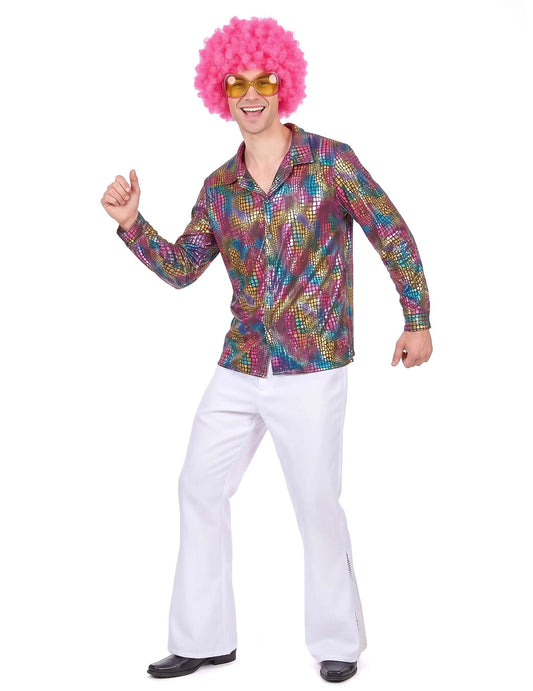 Camisa disco hombre