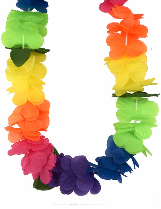 Collar Hawai multicolores adulto