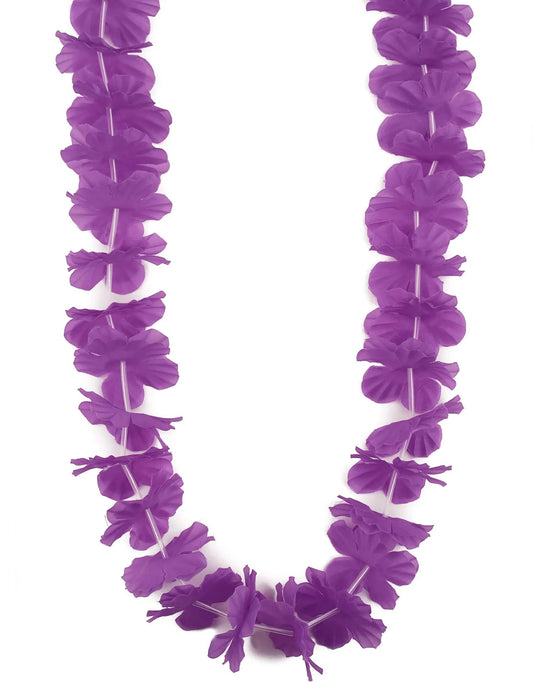 Collar Hawái violeta
