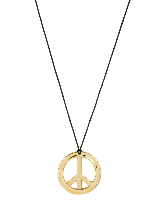 Collar metálico hippie para adulto