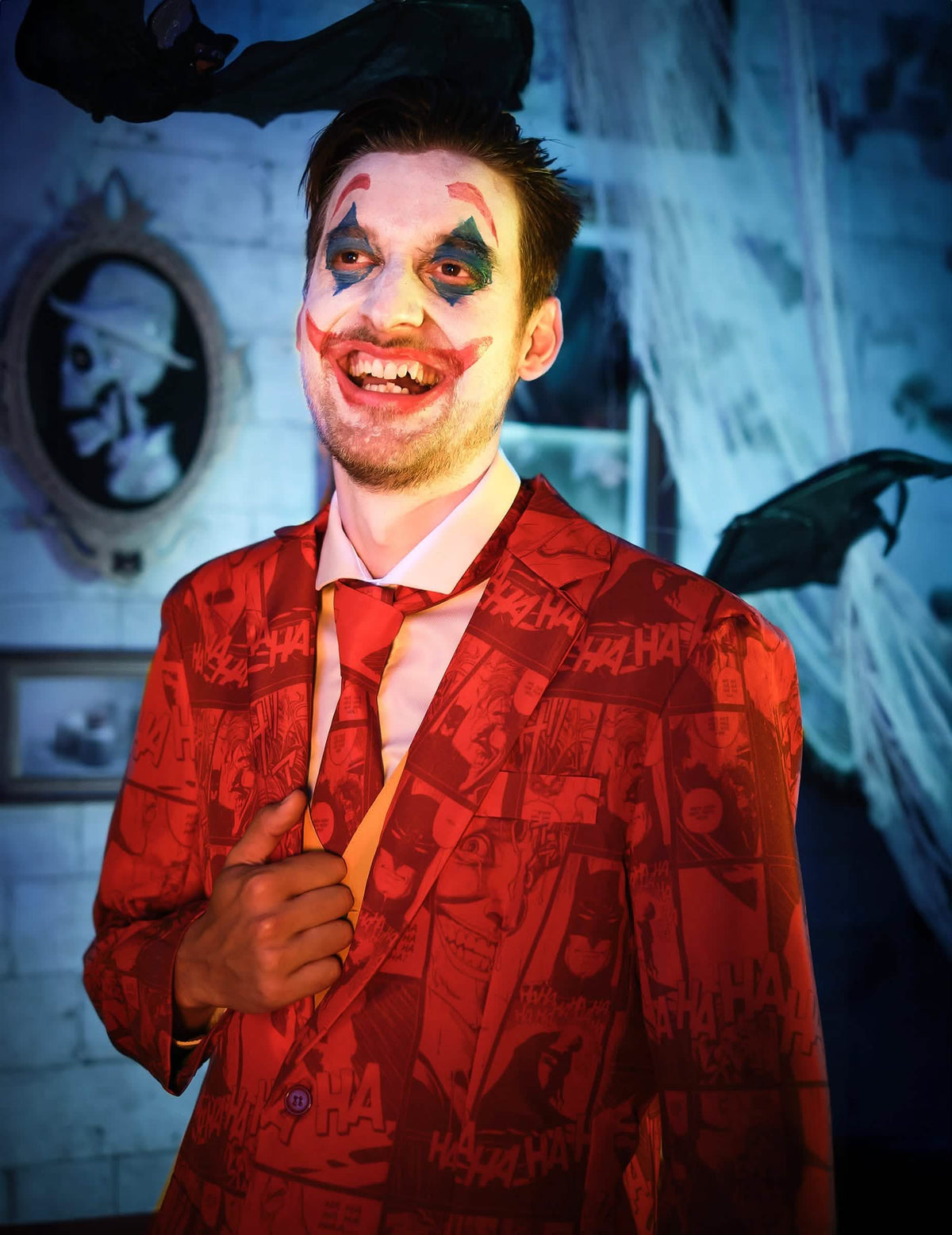Traje Joker™ adulto Suitmeister™