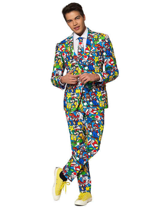 Disfraz Mr. Super Mario™ adulto Opposuits™