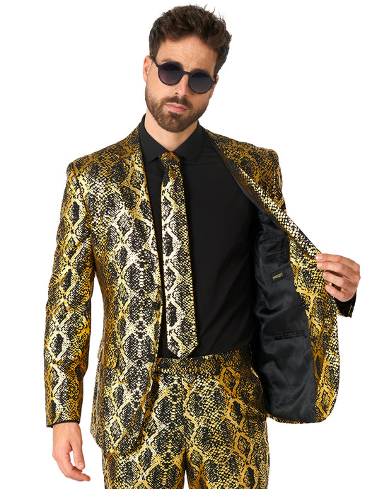 Traje brillante estilo serpiente Opposuits™ - adulto