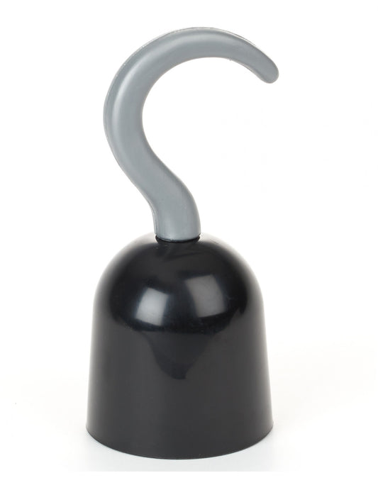 Vue de profil du crochet pirate pour adulte