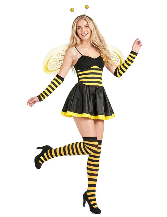 Disfraz de abeja para mujer flor