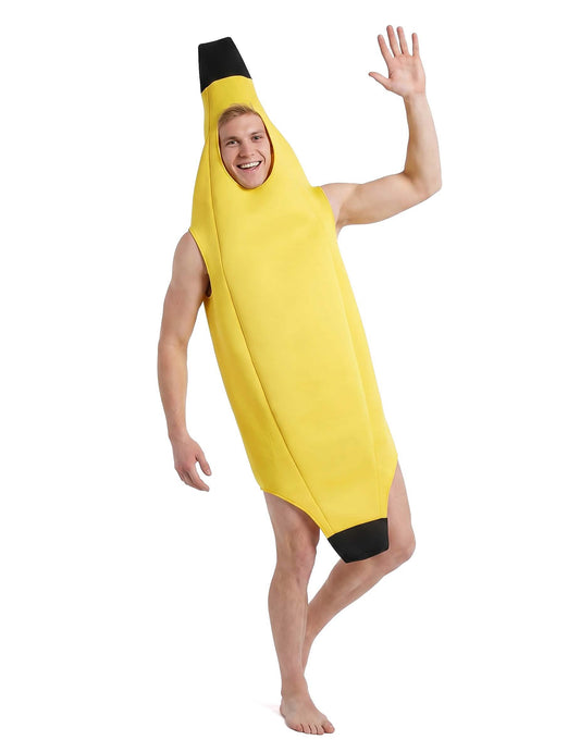 Disfraz de plátano para hombre
