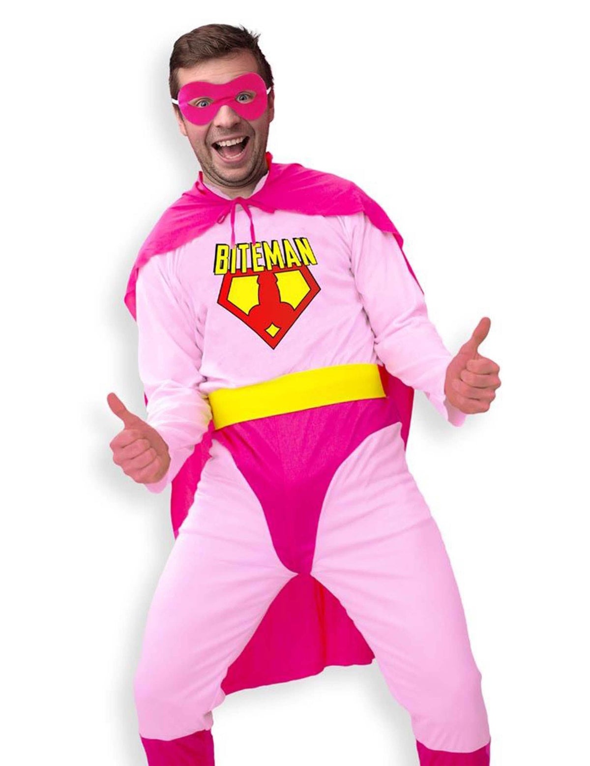Disfraz de mordedura para hombre