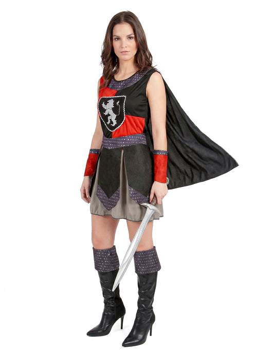 Disfraz caballero medieval mujer