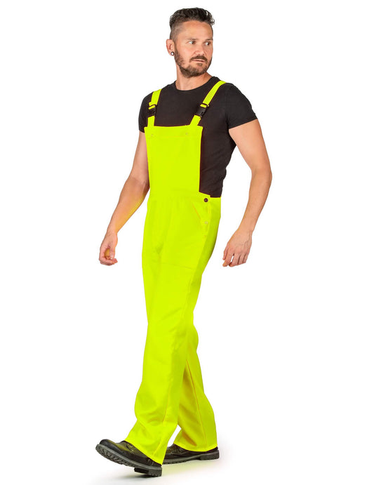 Disfraz traje amarillo fluo adulto