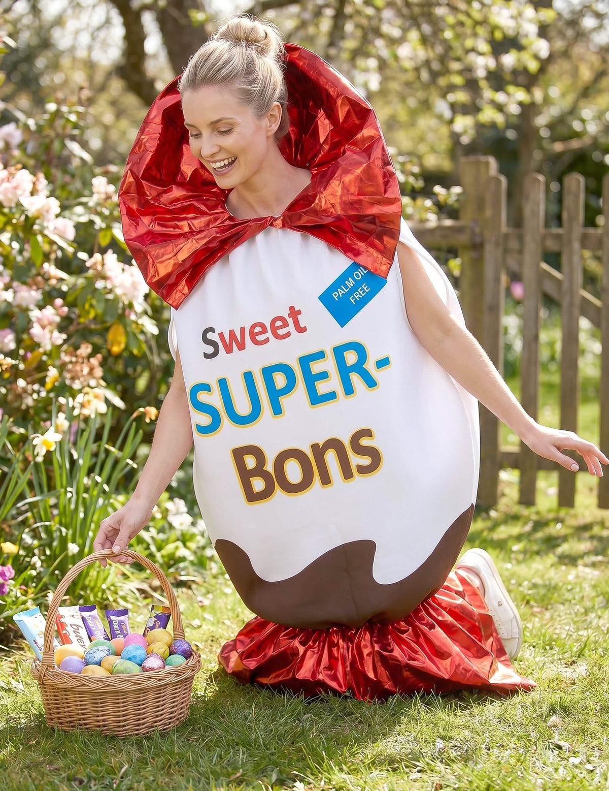 Disfraz de chocolate para adulto