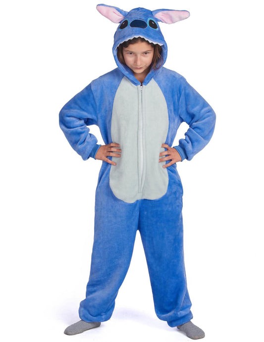 Disfraz de extraterrestre azul para niños