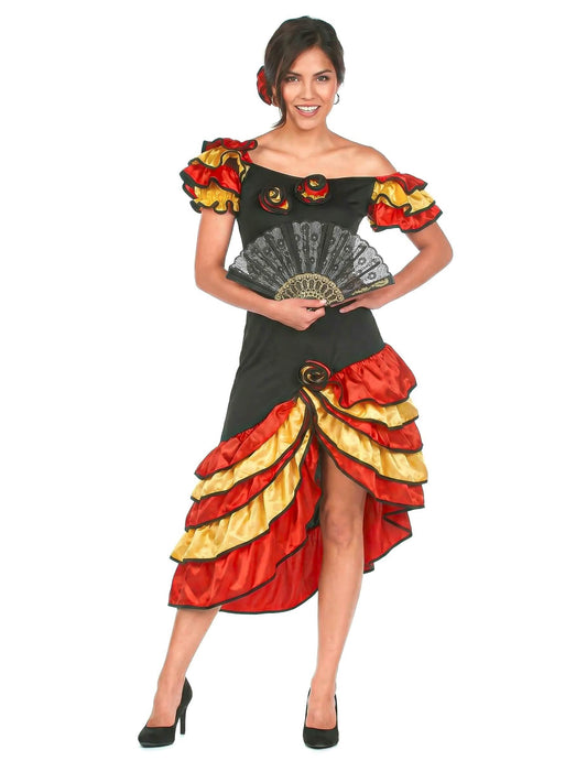 Disfraz de bailaora flamenca para mujer