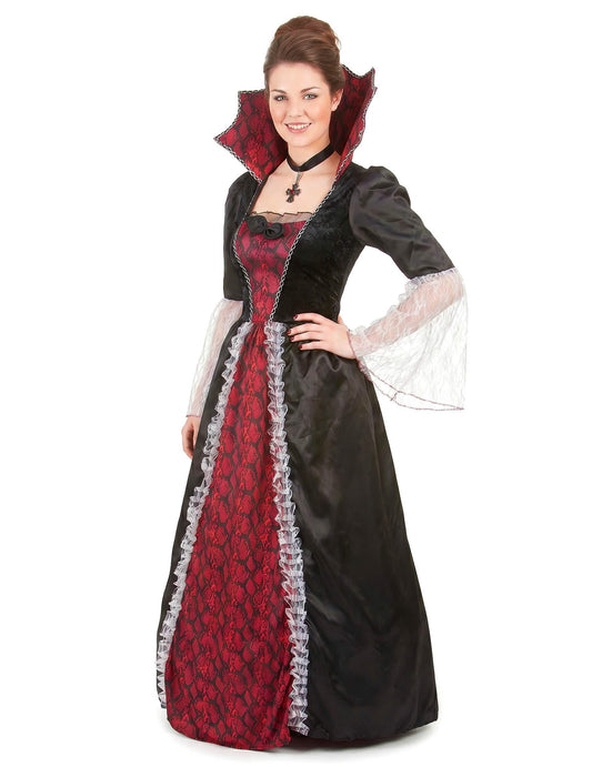Disfraz vampiresa elegante mujer lujo