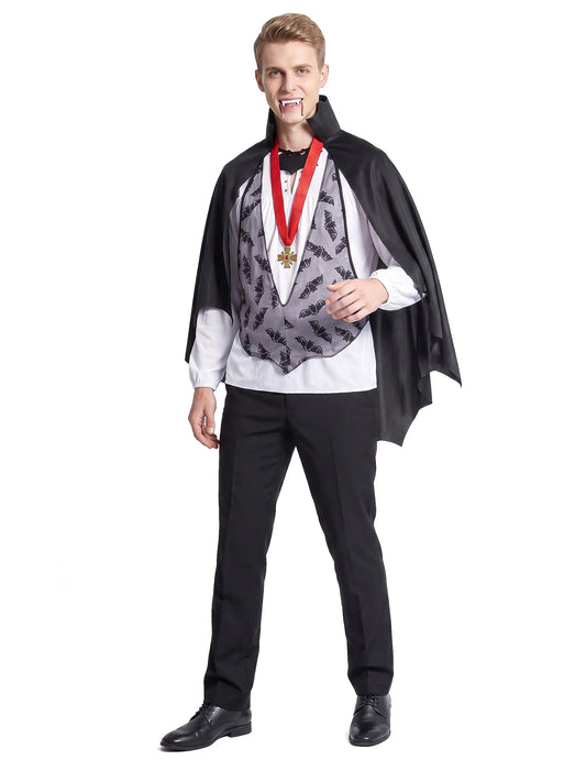 Disfraz de vampiro ideal para Halloween
