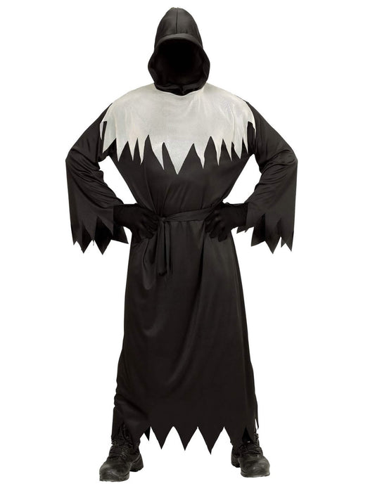 Vue de face du déguisement de faucheur