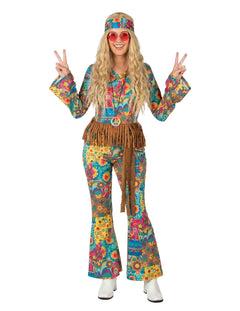 Disfraces hippies para mujer