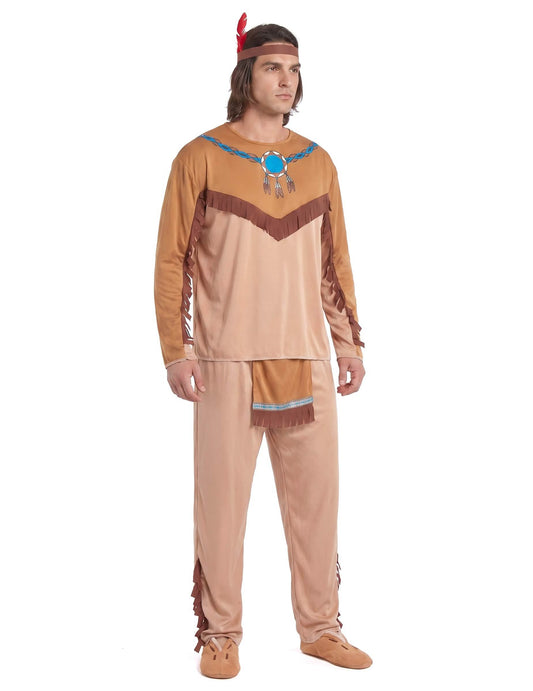 Disfraz indio para hombre
