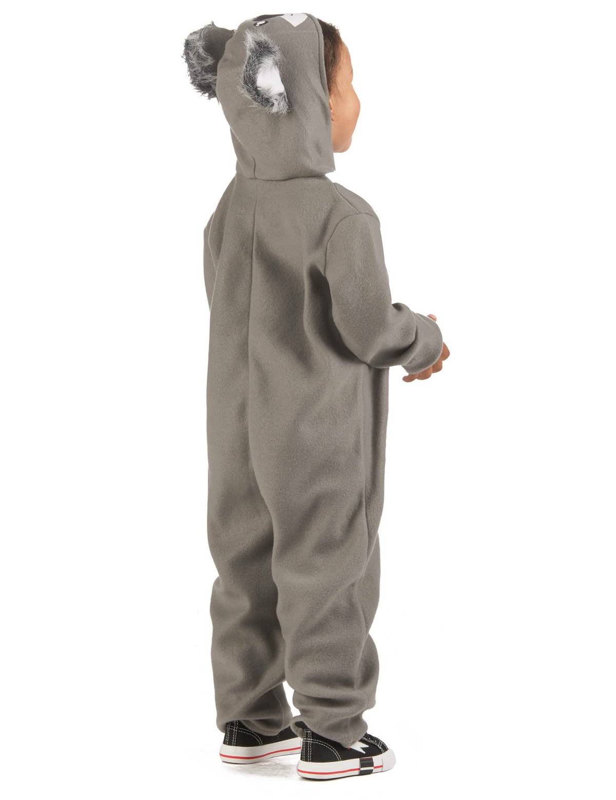 Vista trasera del disfraz de koala para niño