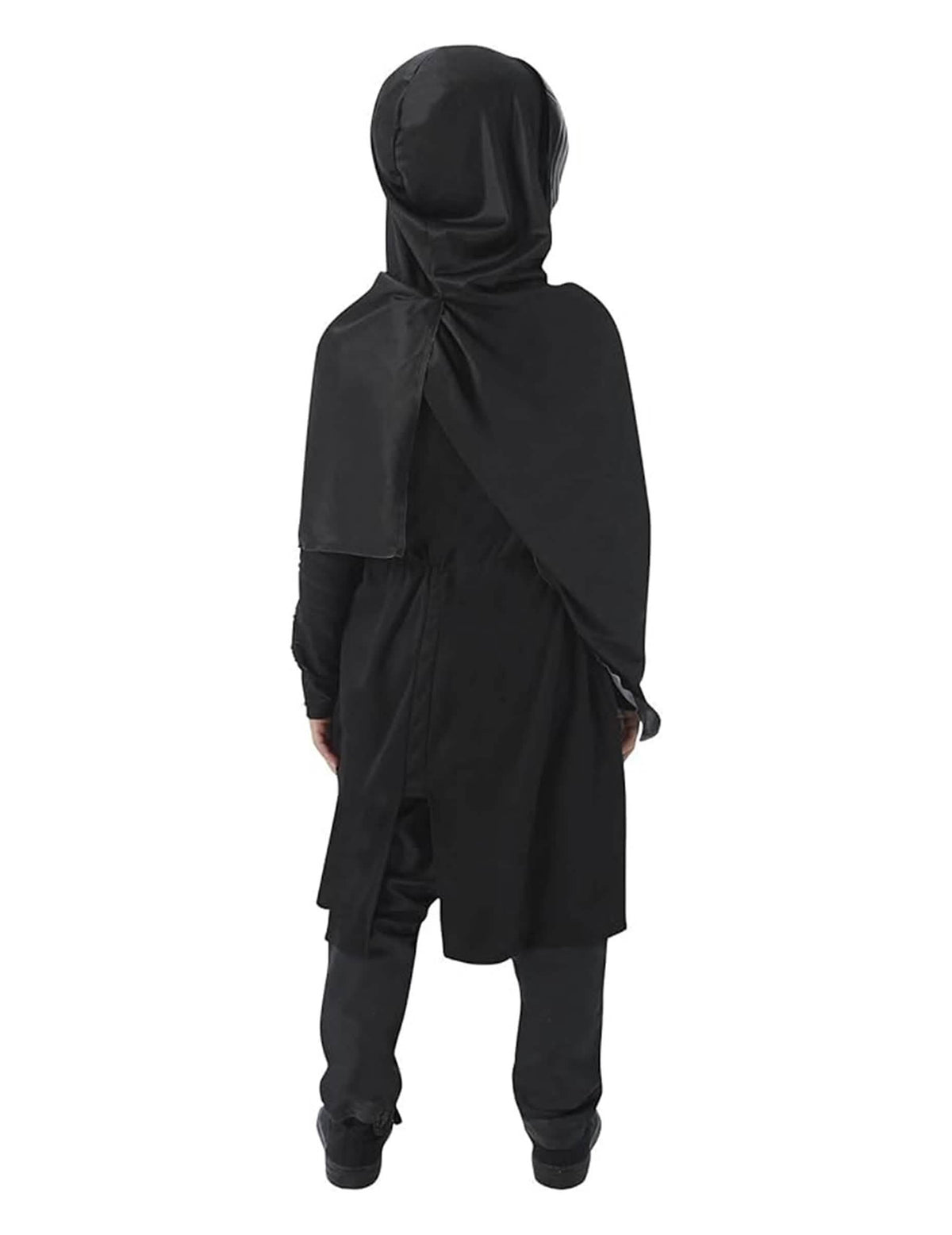 Disfraz de lujo Kylo Ren Star Wars VII para niño negro con máscara y capa con capucha