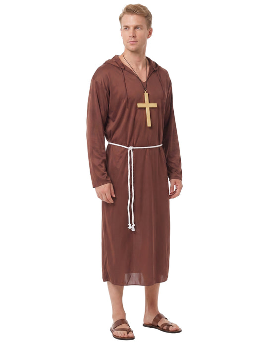 Disfraz de monje para hombre