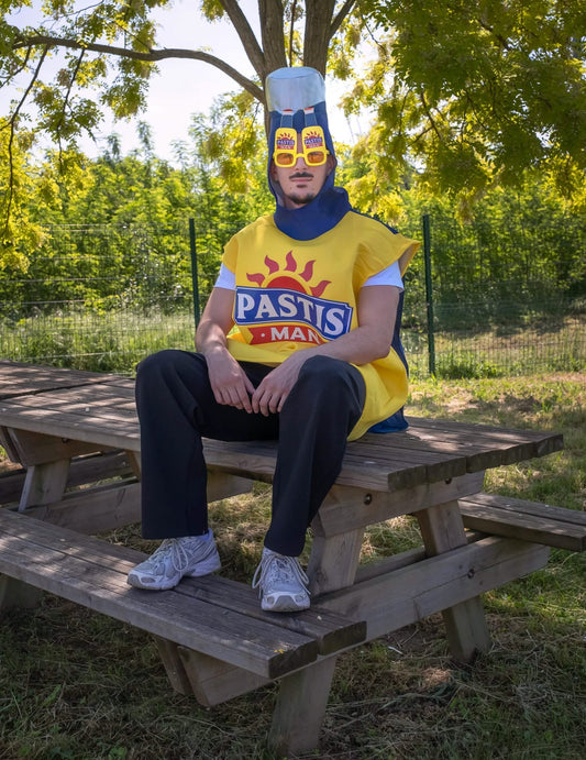 Disfraz pastis hombre
