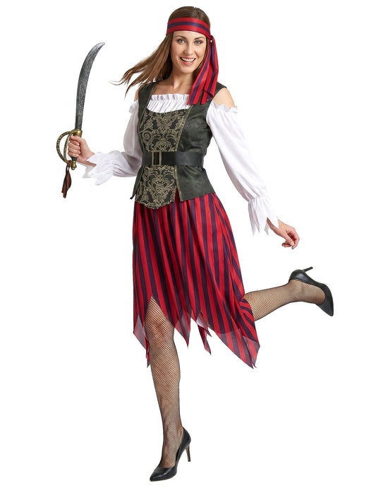 Disfraz de pirata gipsy mujer