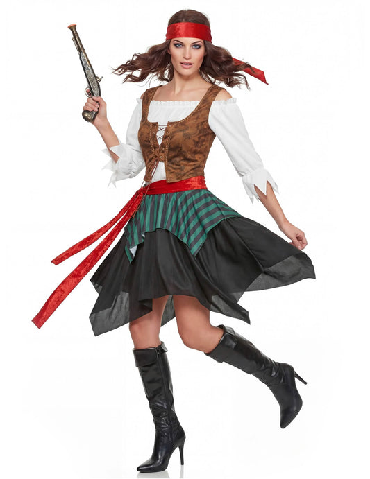 Disfraz de pirata para mujer